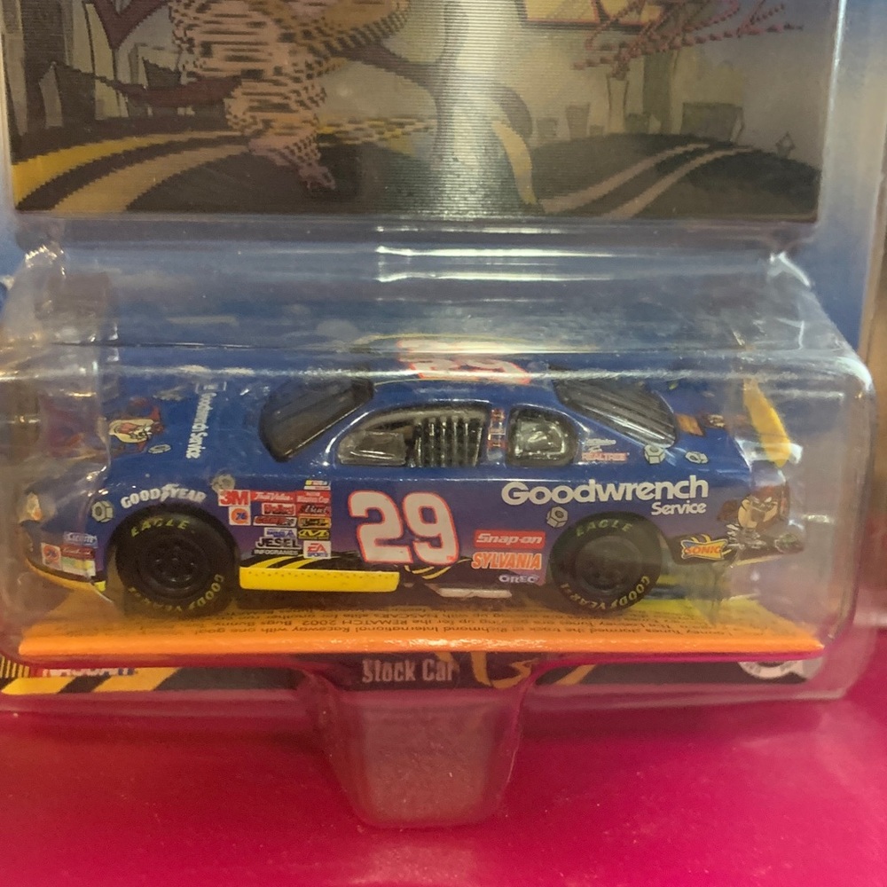Blue Stock Car Toy Limited Edition Adult Collectible